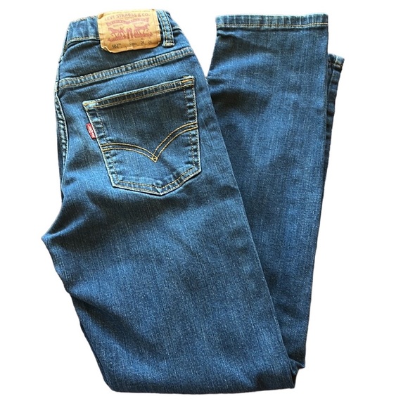 Levi’s | Boys 502 Blue Jeans sz 12 - Picture 1 of 6
